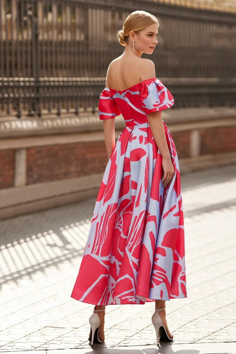 VESTIDO 7J1N5 MARFIL BARCELONA - Image 3
