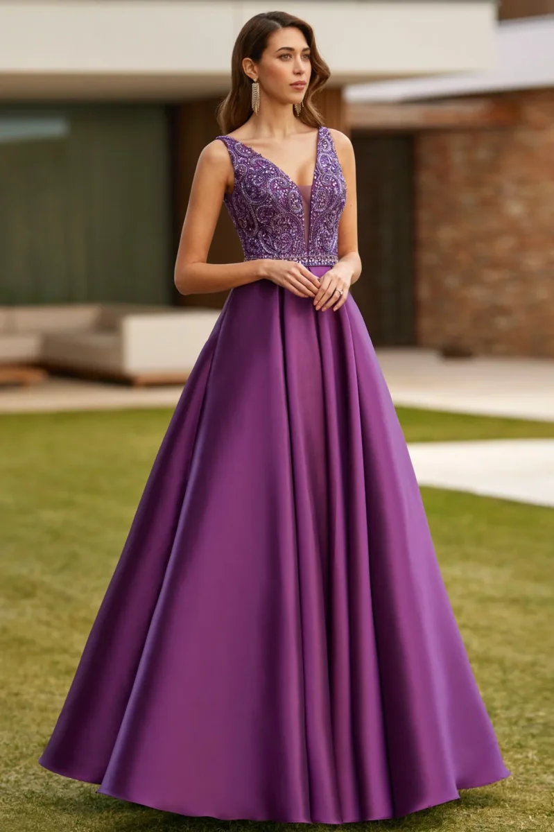 VESTIDO 8JJ3 MARFIL BARCELONA - Image 2