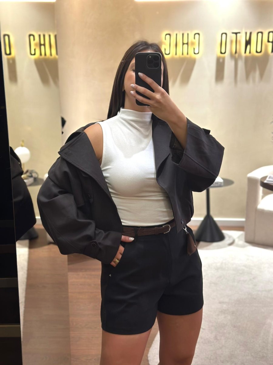 TOP BRANCO SEM MANGAS PONTO CHIC - Image 3