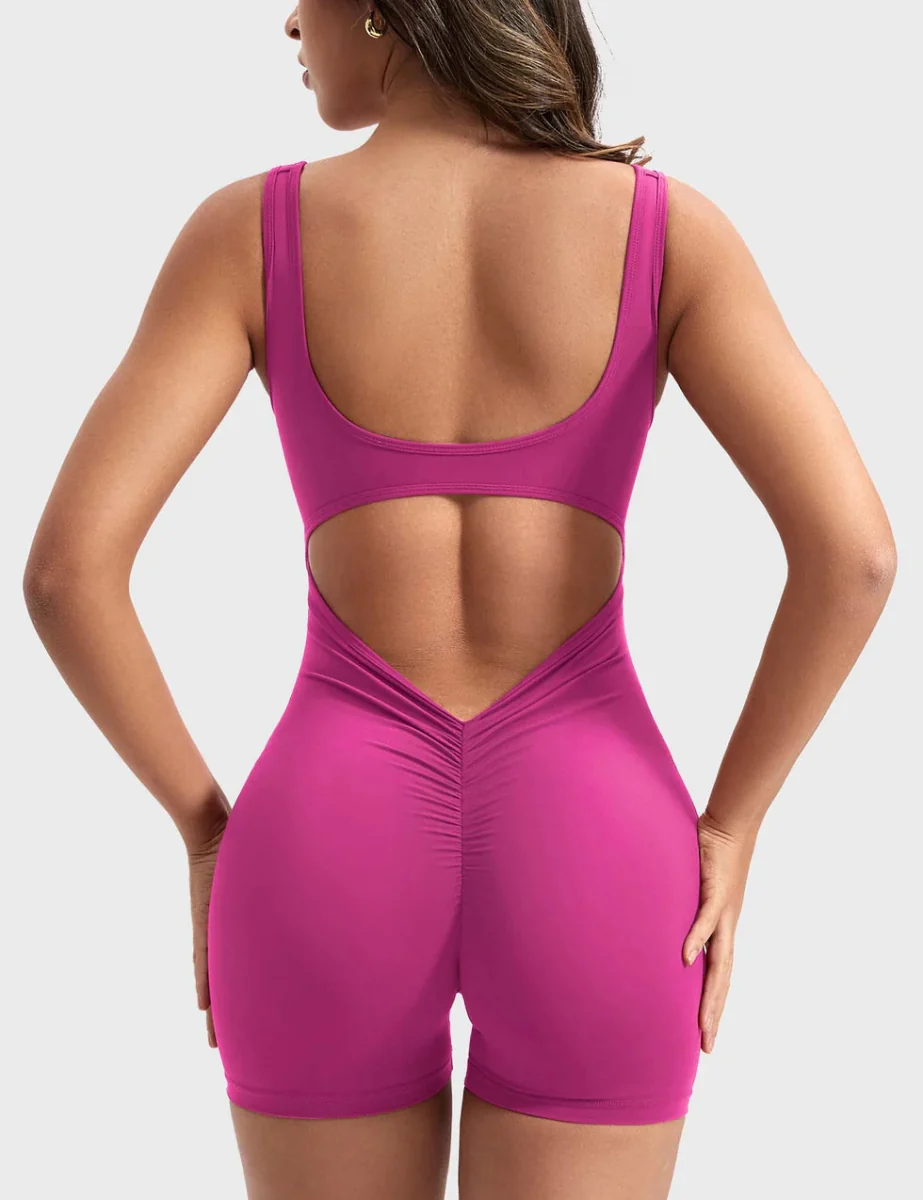 ALÍRA™ Softline V-Back Romper - Image 7