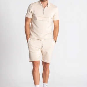 ANORAK BEGE COM FECHO FALCÃO JEF