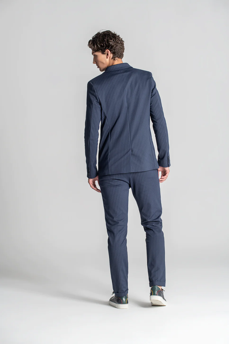 BLAZER HAMILTON AZUL ÀS RISCAS JEF - Image 6
