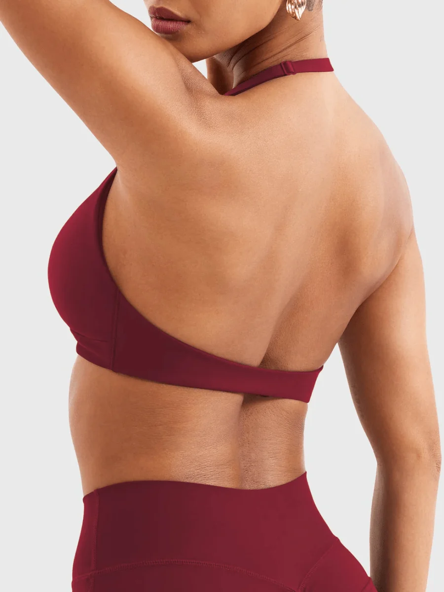MELISY™ Twist Halter Bra - Image 3