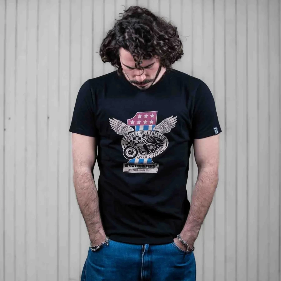 T-Shirt Homem HolyFreedom Number One Tee