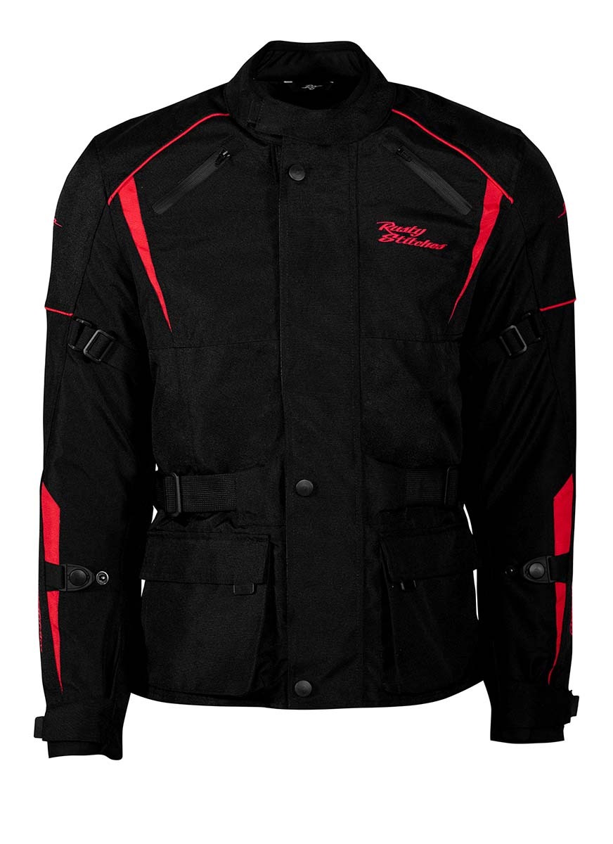 Casaco Rusty Stitches Tommy Black/Red - Image 2
