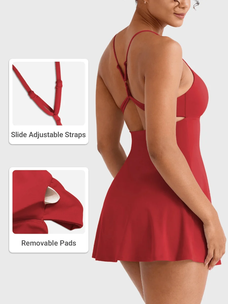 SERENA™ Open Back Court Dress - Image 4