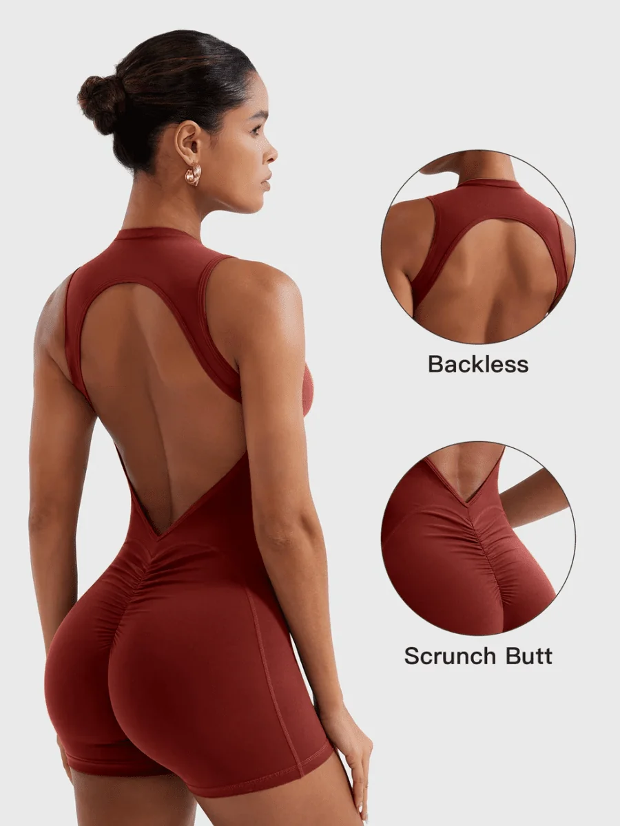 SERENE™ Softline Open Back Romper - Image 4