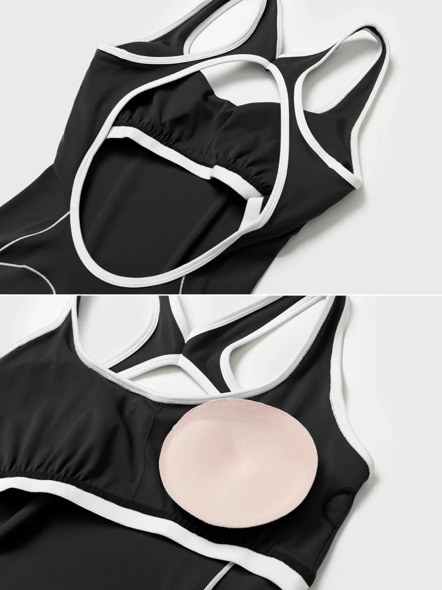 VÉNARA™ Contrast Flare Jumpsuit - Image 8
